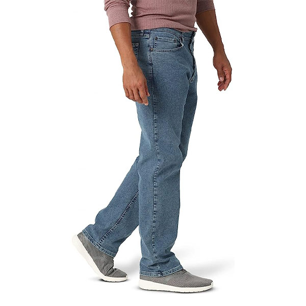 Wrangler Authentics Men's Big & Tall Relaxed Fit Comfort Flex Waist Jean - Image 2