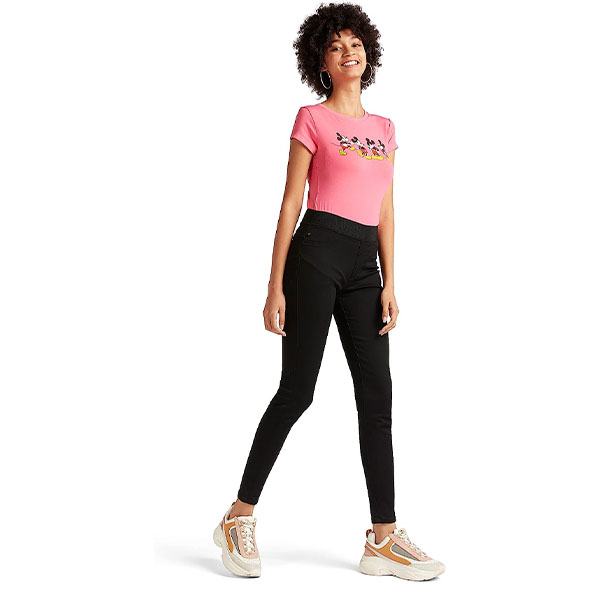 Lee Cooper Womens JEG JET BLAC Jeggings