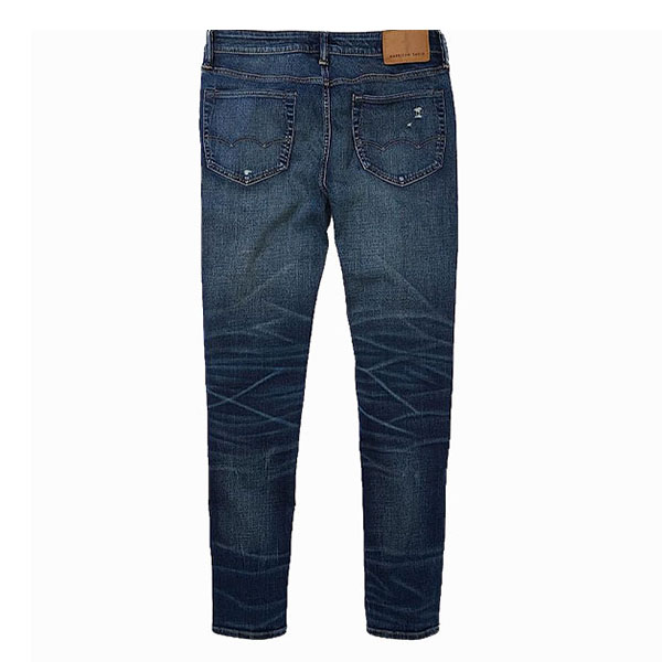 American Eagle Men U-0119-6094-832 AirFlex+ Patched Skinny Jean - Image 5