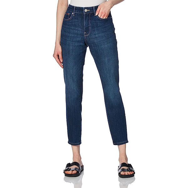 Tommy Hilfiger womens Tommy Hilfiger Women's Skinny Mid Rise Ankle Jean Mid Rise Jean