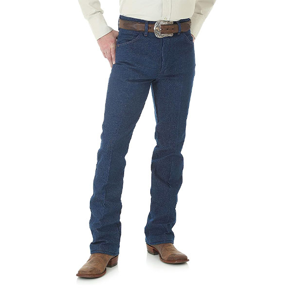 Wrangler Men's Western Boot Cut Slim Fit Jean, One