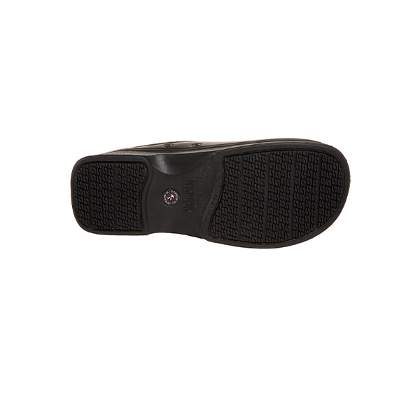 Skechers for Work Men's Balder Slip Resistant Work Clog, Black - Image 4