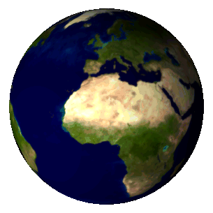 rotating-earth