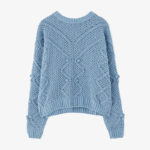 Blue Glamy Sweater