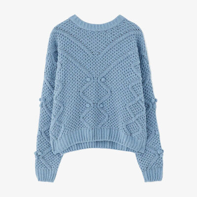 Blue Glamy Sweater