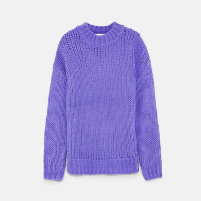 Purple Lady Sweater