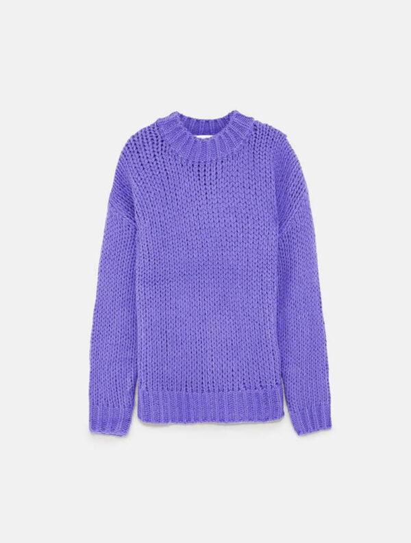 Purple Lady Sweater