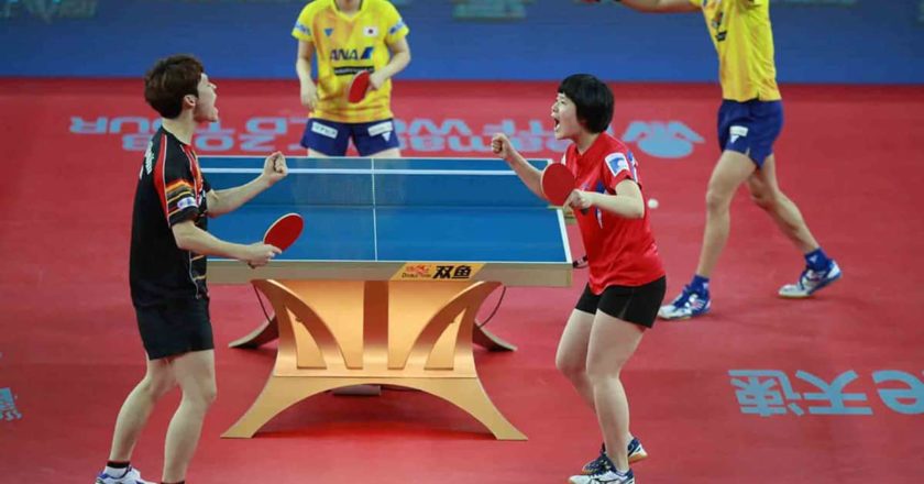 A Morale Boost for the Next Generation of Table Tennis Players