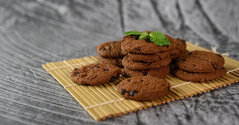 Soft Double Chocolate Cookies